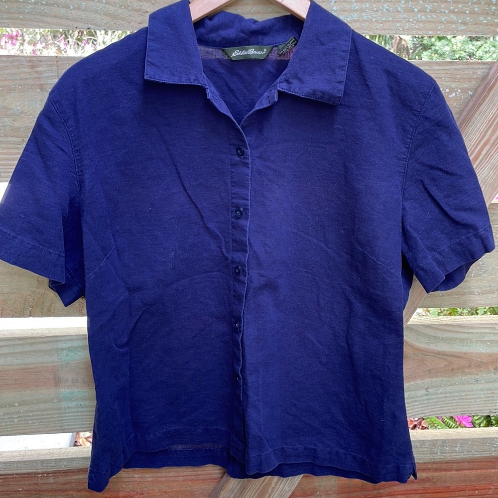 Linen Button Down - image 1